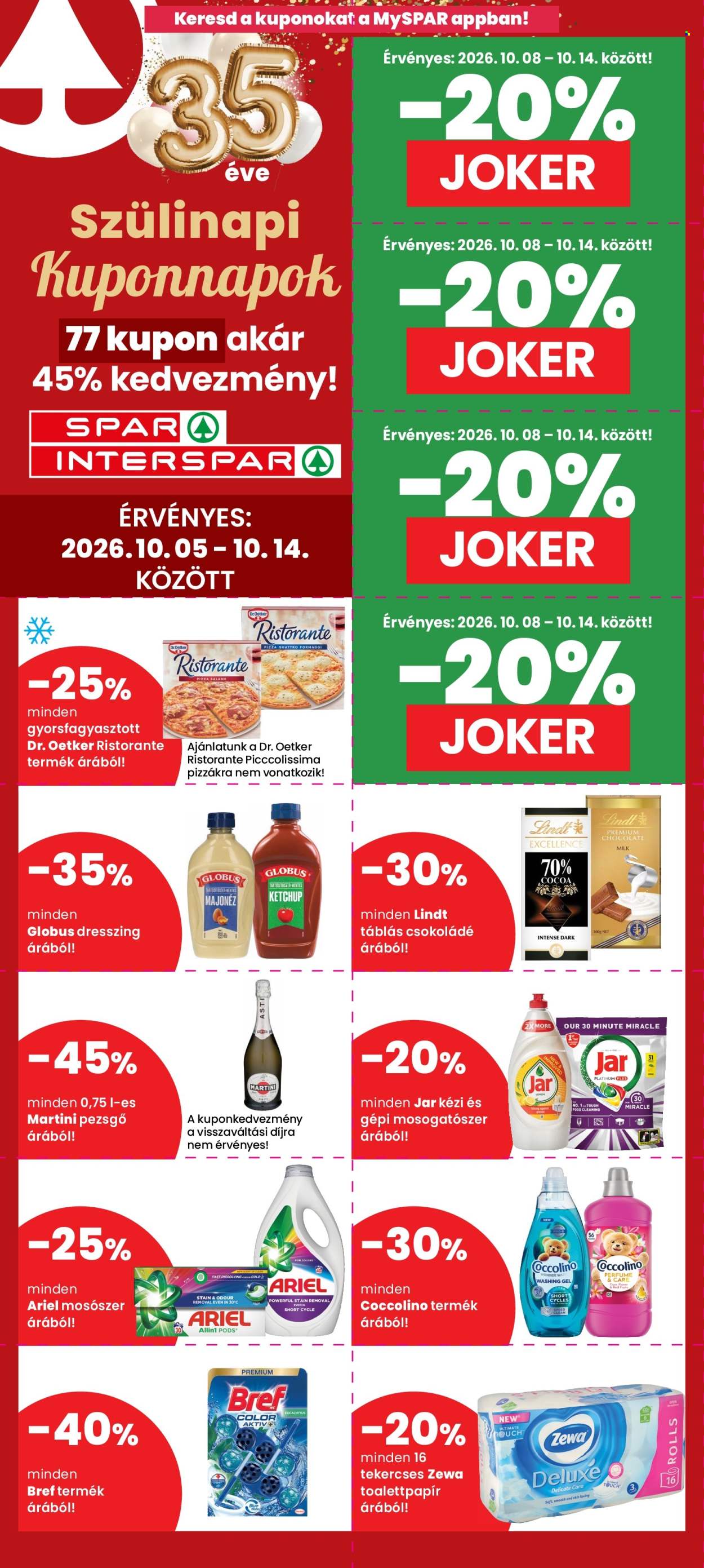 SPAR akciós újság érvényes:  - 2026.10.05 - 2026.10.14. 1. oldal Oldal 1