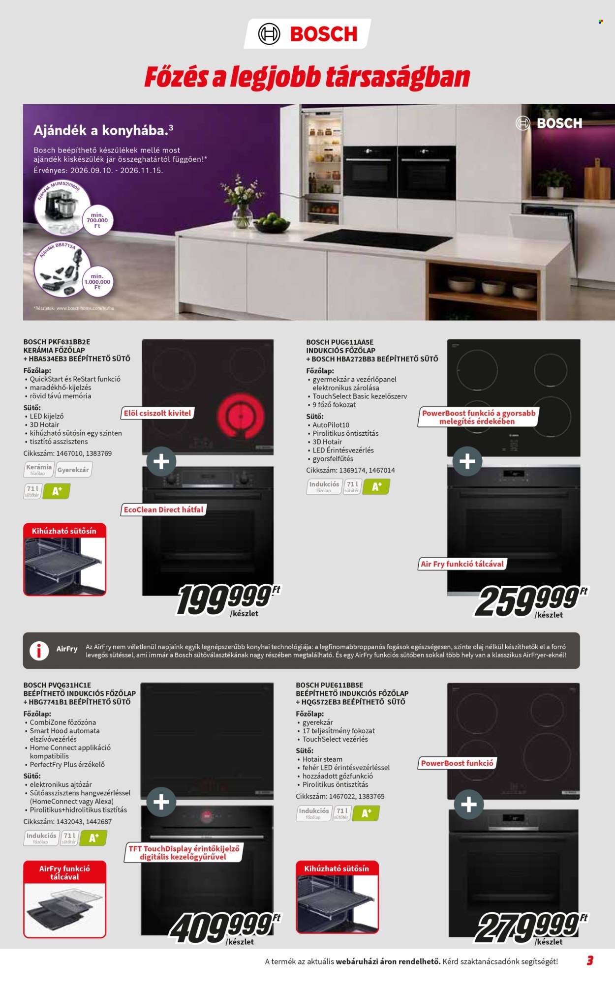 MediaMarkt akciós újság érvényes:  - 2026.10.06 - 2026.10.31. 3. oldal Oldal 3