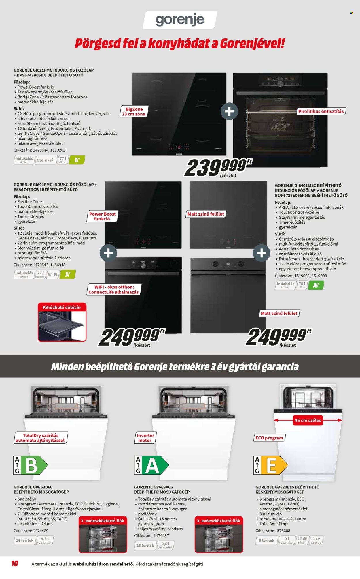 MediaMarkt akciós újság érvényes:  - 2026.10.06 - 2026.10.31. 10. oldal Oldal 10