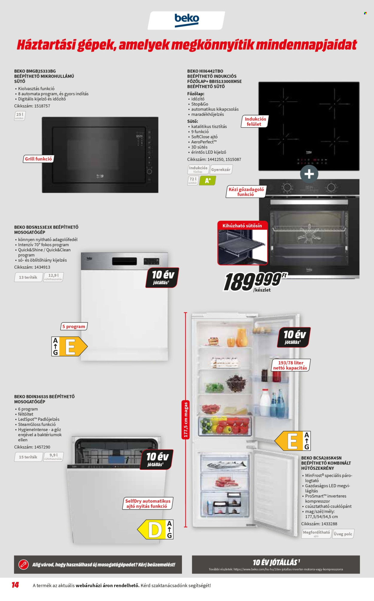 MediaMarkt akciós újság érvényes:  - 2026.10.06 - 2026.10.31. 14. oldal Oldal 14