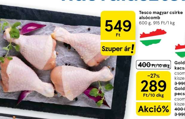 Tesco magyar csirke alsócomb