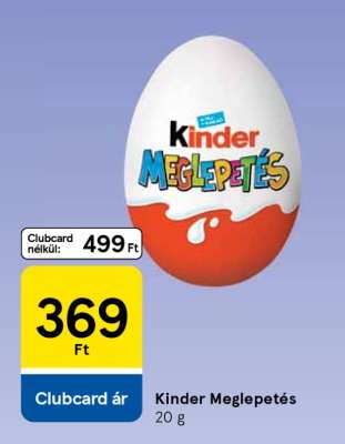 KINDER Meglepetés