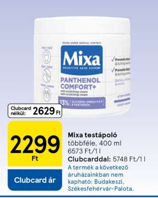Mixa testápoló