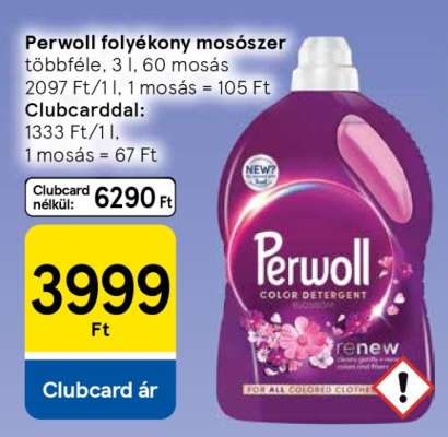Perwoll folyékony mosószer