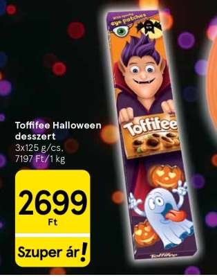 Toffifee Halloween desszert