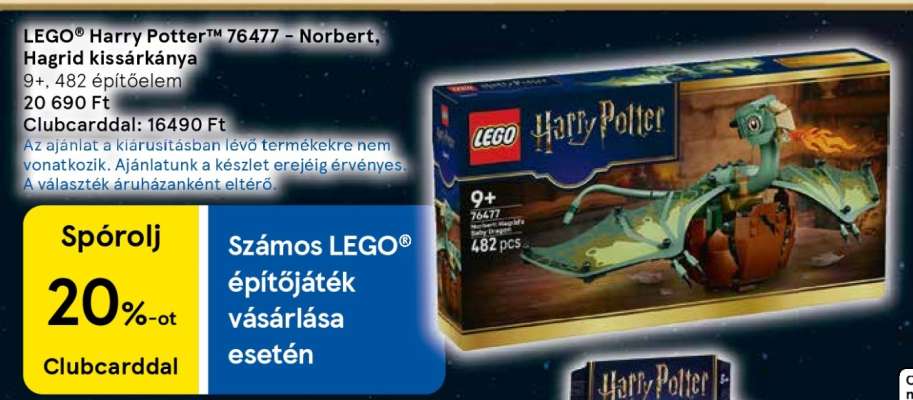 LEGO® Harry Potter™ 76477 - Norbert, Hagrid kissárkánya