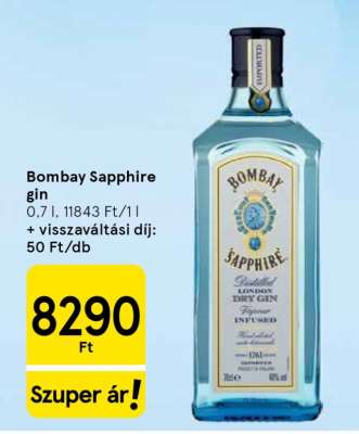 Bombay Sapphire gin