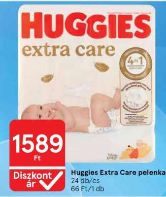 Huggies Extra Care pelenka