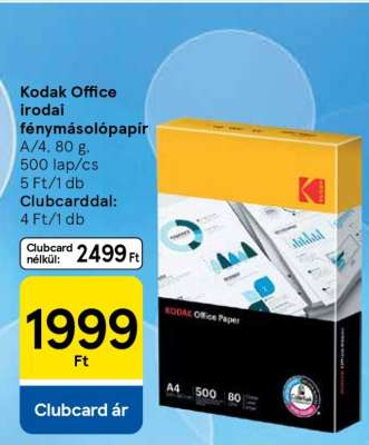 Kodak Office irodai fénymásolópapír