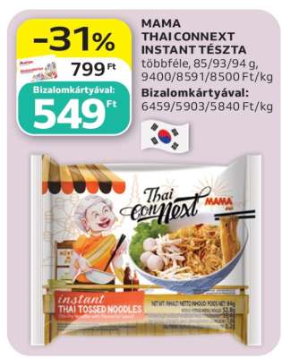 MAMA THAI CONNEXT INSTANT TÉSZTA