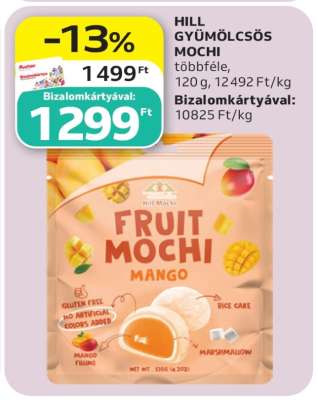 HILL GYÜMÖLCSÖS MOCHI