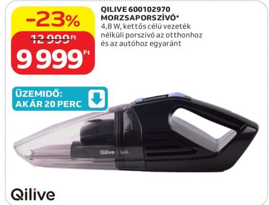 QILIVE 600102970 MORZSAPORSZÍVÓ