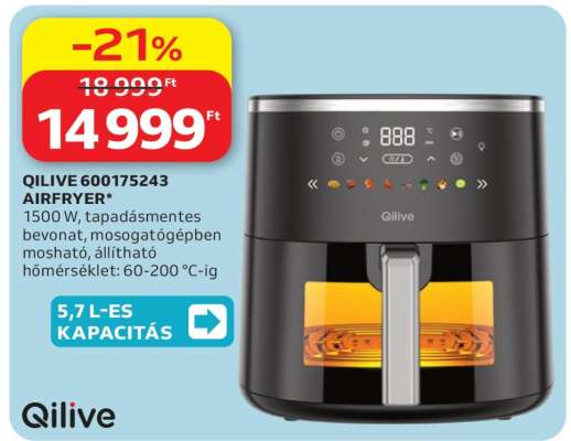 QILIVE 600175243 AIRFRYER