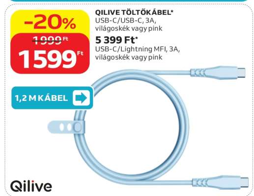 QILIVE TÖLTŐKÁBEL