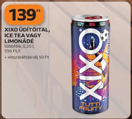 XIXO Üdítőital, Ice Tea vagy Limonádé
