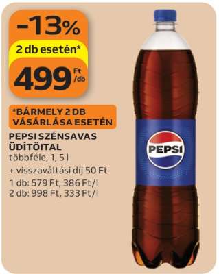 Pepsi szénsavas üdítőital
