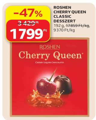 ROSHEN CHERRY QUEEN CLASSIC DESSZERT