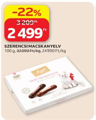 SZERENCSI Macskanyelv