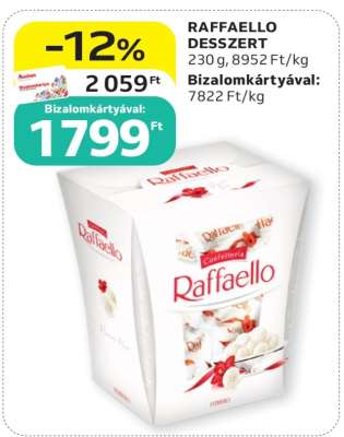 Raffaello desszert