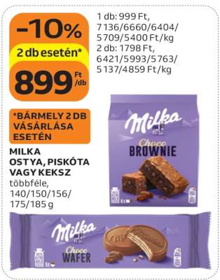 Milka Ostya, Piskóta vagy Keksz