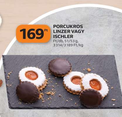 PORCUKROS LINZER VAGY ISCHLER