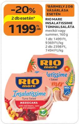 RIO MARE Insalatissime tonhalsaláta*