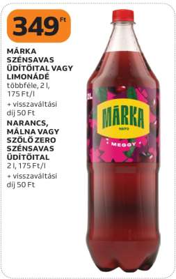 Márka Szénsavas Üdítőital vagy Limonádé