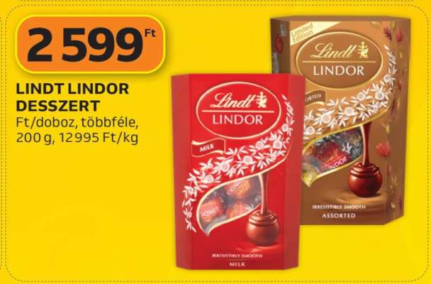 Lindt Lindor desszert