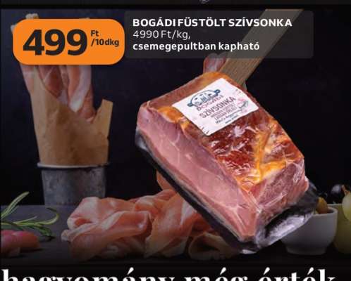 Bogádi füstölt szívsonka