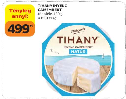 Tihany Ínyenc Camembert