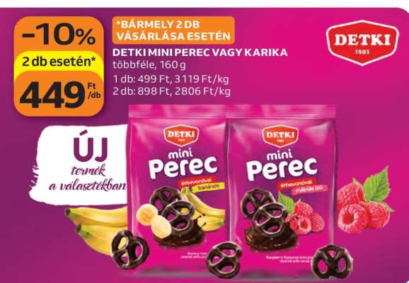 Detki Mini Perec vagy Karika