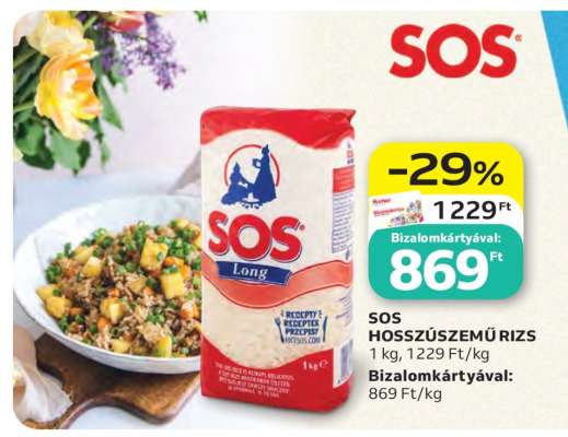 SOS Hosszúszemű Rizs