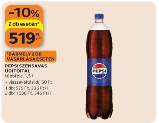 Pepsi szénsavas üdítőital