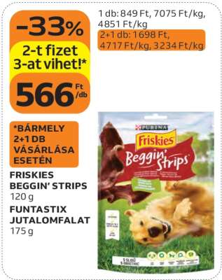 FRISKIES BEGGIN’ STRIPS