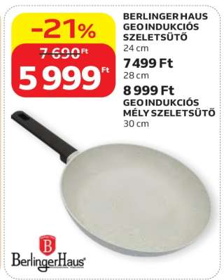 BERLINGER HAUS GEO INDUKCIÓS SZELETSÜTŐ