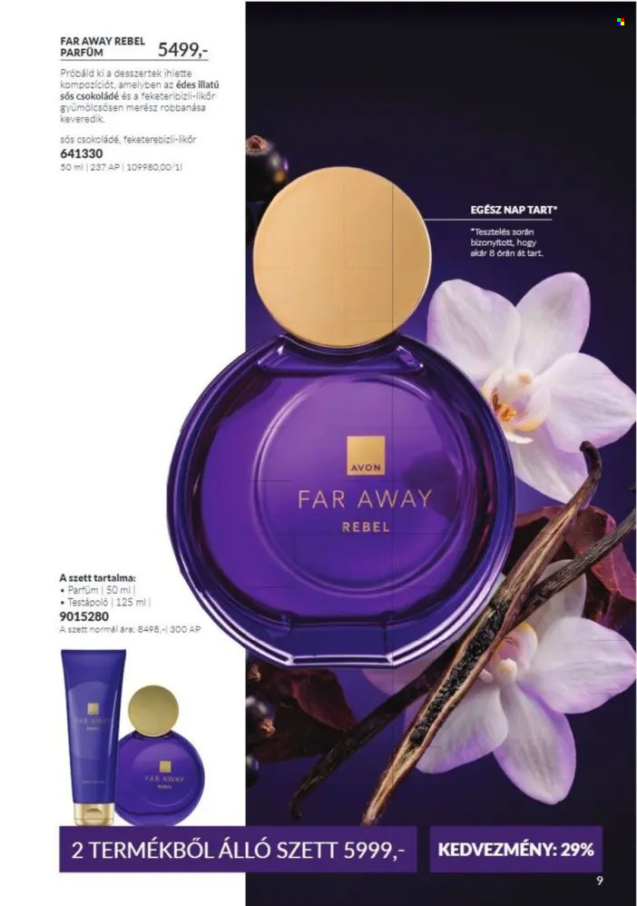 Avon akciós újság érvényes:  - 2026.10.01 - 2026.10.31. 9. oldal Oldal 9