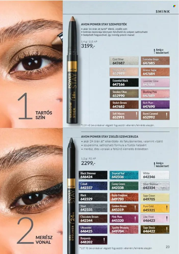 Avon akciós újság érvényes:  - 2026.10.01 - 2026.10.31. 23. oldal Oldal 23