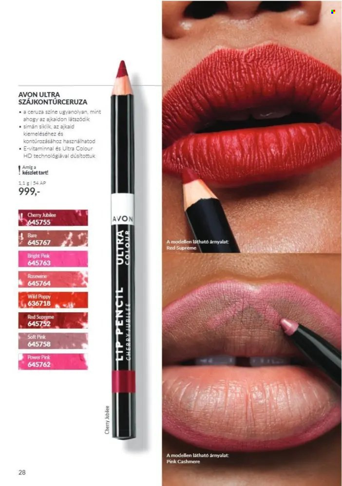 Avon akciós újság érvényes:  - 2026.10.01 - 2026.10.31. 28. oldal Oldal 28