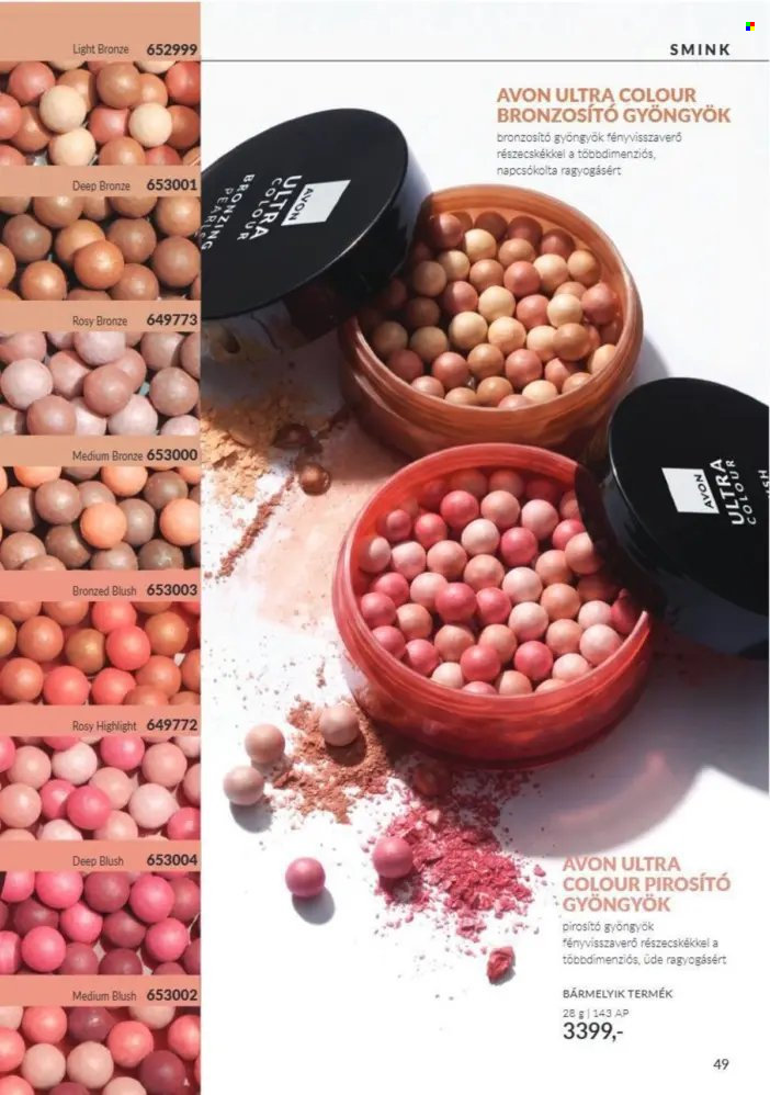 Avon akciós újság érvényes:  - 2026.10.01 - 2026.10.31. 49. oldal Oldal 49