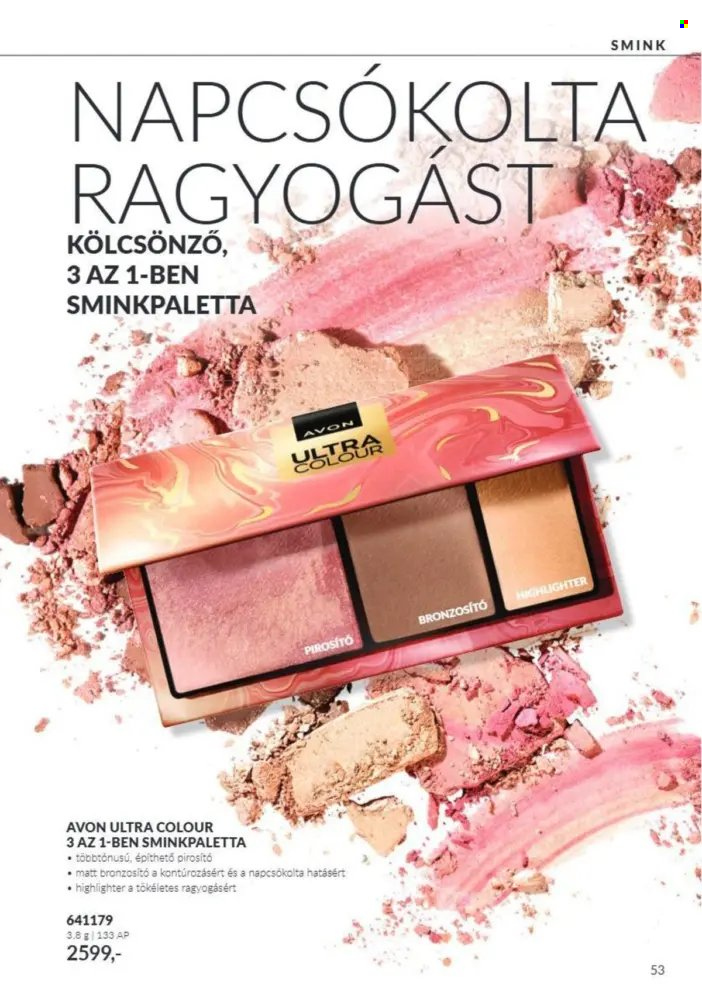 Avon akciós újság érvényes:  - 2026.10.01 - 2026.10.31. 53. oldal Oldal 53