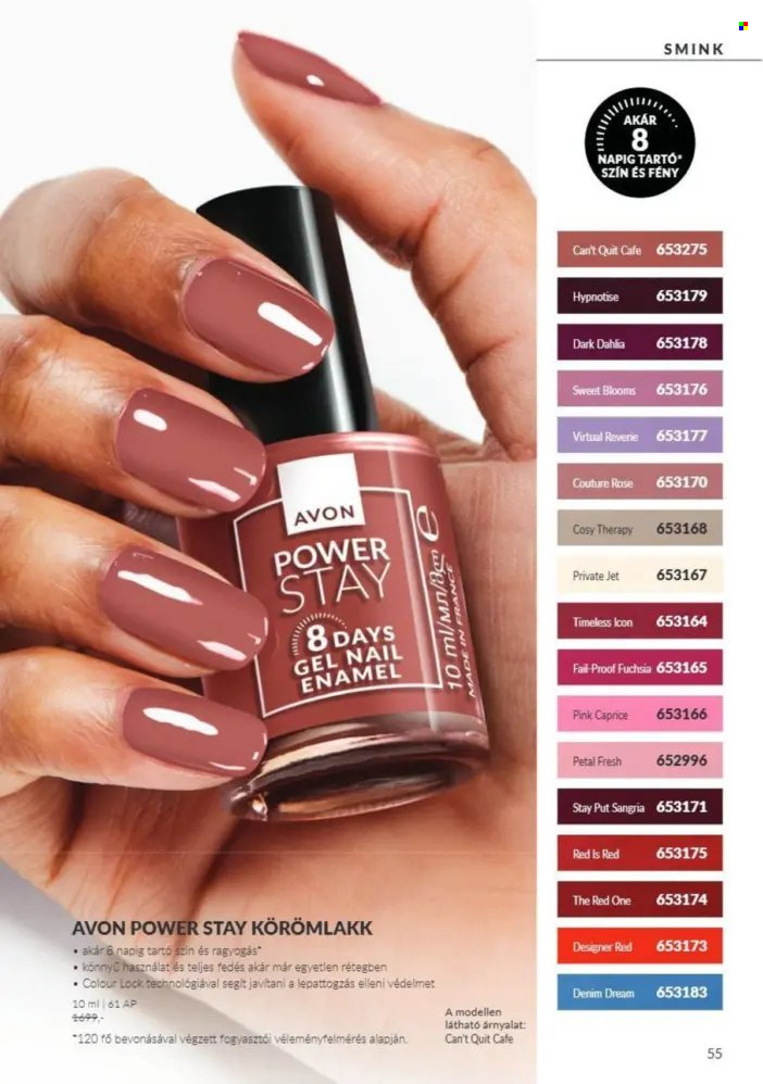 Avon akciós újság érvényes:  - 2026.10.01 - 2026.10.31. 55. oldal Oldal 55