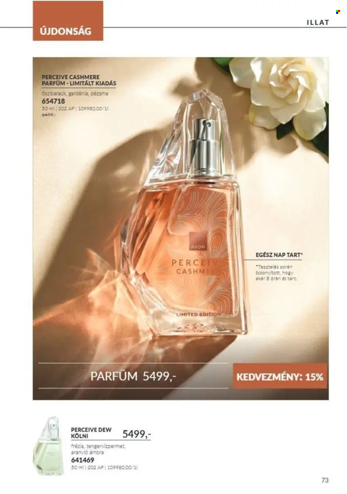 Avon akciós újság érvényes:  - 2026.10.01 - 2026.10.31. 73. oldal Oldal 73