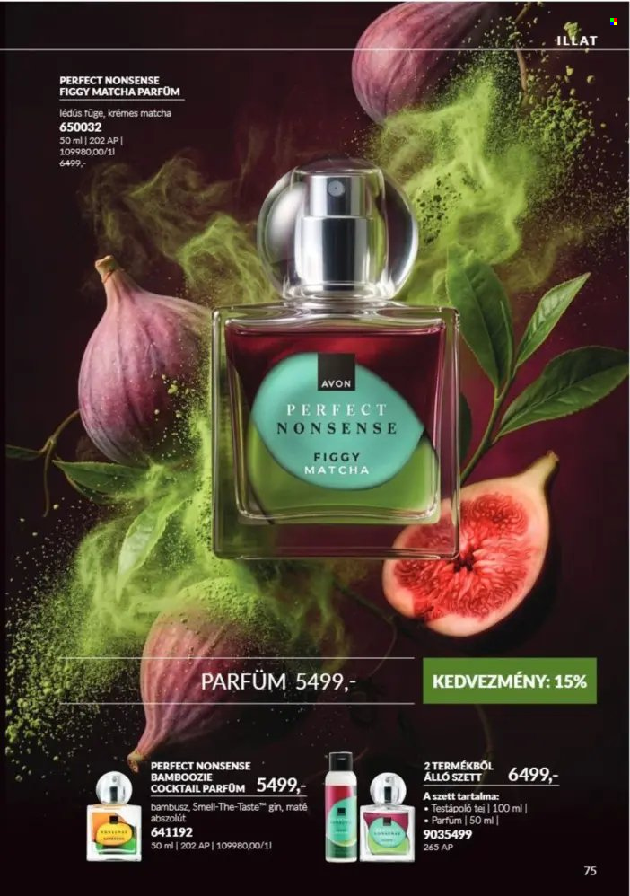 Avon akciós újság érvényes:  - 2026.10.01 - 2026.10.31. 75. oldal Oldal 75