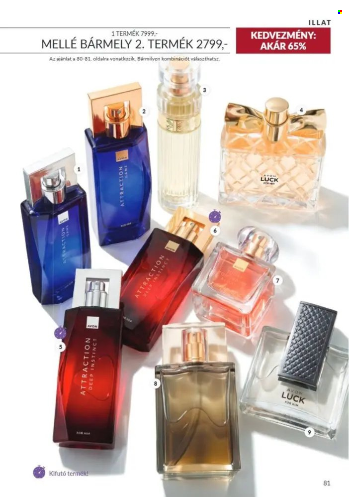 Avon akciós újság érvényes:  - 2026.10.01 - 2026.10.31. 81. oldal Oldal 81