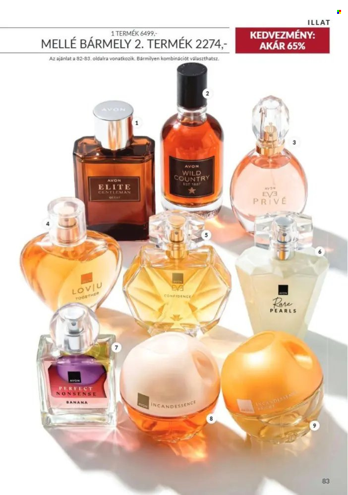 Avon akciós újság érvényes:  - 2026.10.01 - 2026.10.31. 83. oldal Oldal 83