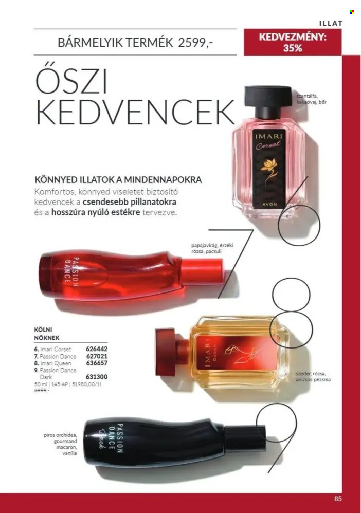 Avon akciós újság érvényes:  - 2026.10.01 - 2026.10.31. 85. oldal Oldal 85