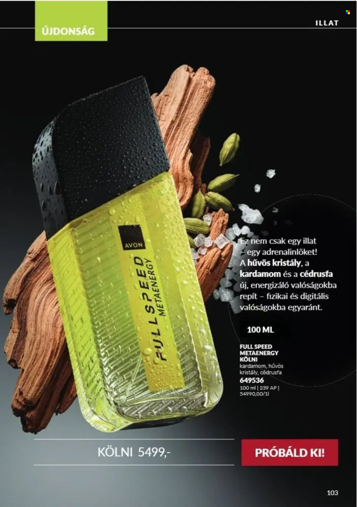 Avon akciós újság érvényes:  - 2026.10.01 - 2026.10.31. 103. oldal Oldal 103