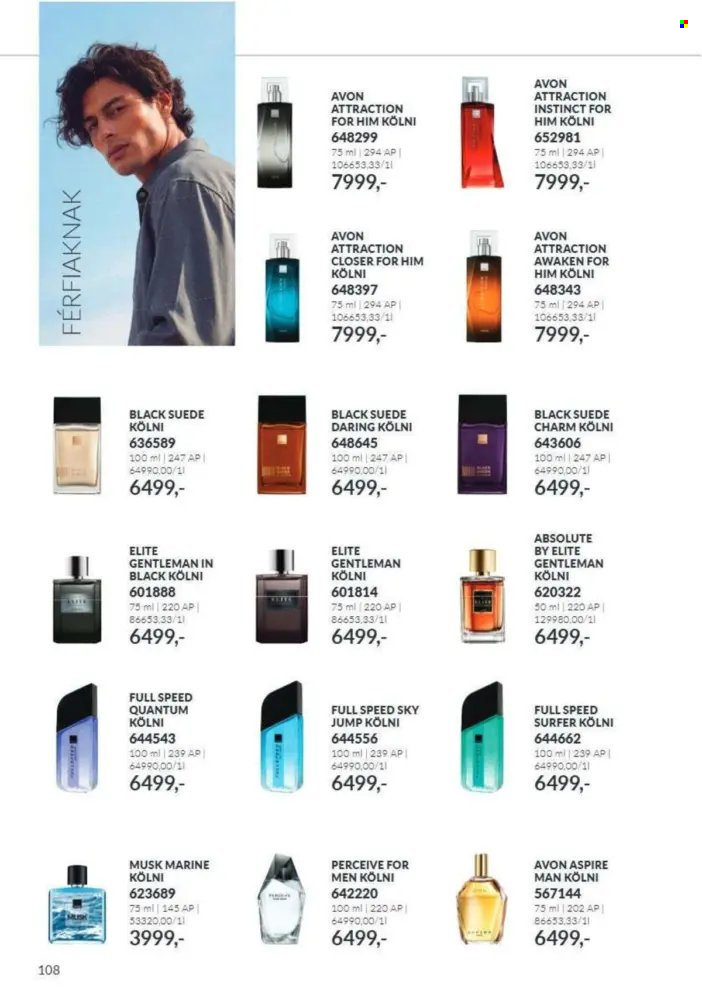Avon akciós újság érvényes:  - 2026.10.01 - 2026.10.31. 108. oldal Oldal 108