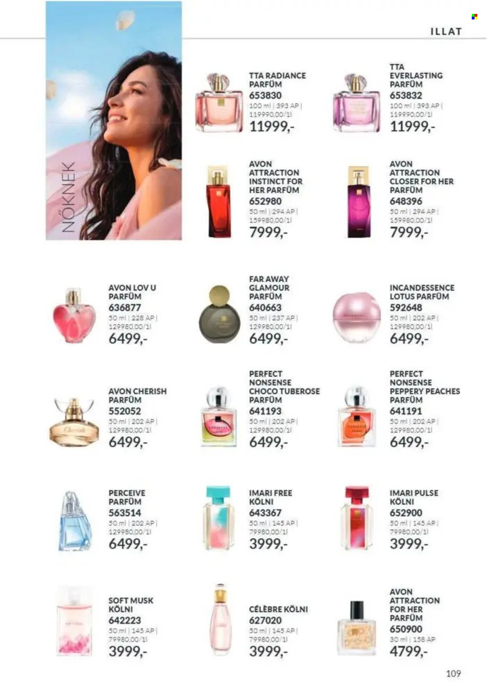 Avon akciós újság érvényes:  - 2026.10.01 - 2026.10.31. 109. oldal Oldal 109