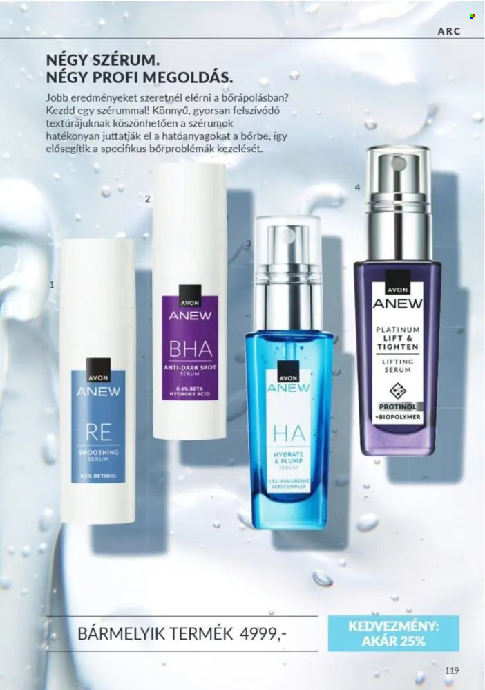 Avon akciós újság érvényes:  - 2026.10.01 - 2026.10.31. 119. oldal Oldal 119